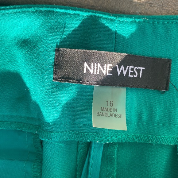 Green Nine West Dress Pants Size 16 - Picture 6 of 7